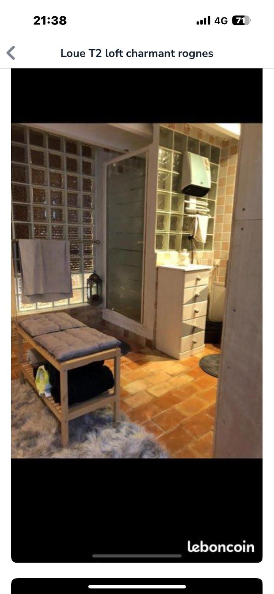 Nouveau Rognes Maison De Vacances Loft 4 Couchages Exteriér fotografie